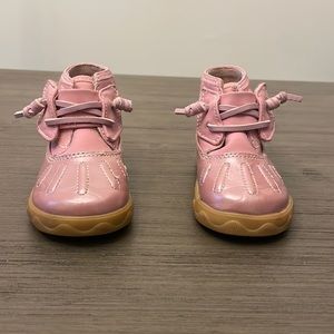 Pink Sperry toddler/kid boot